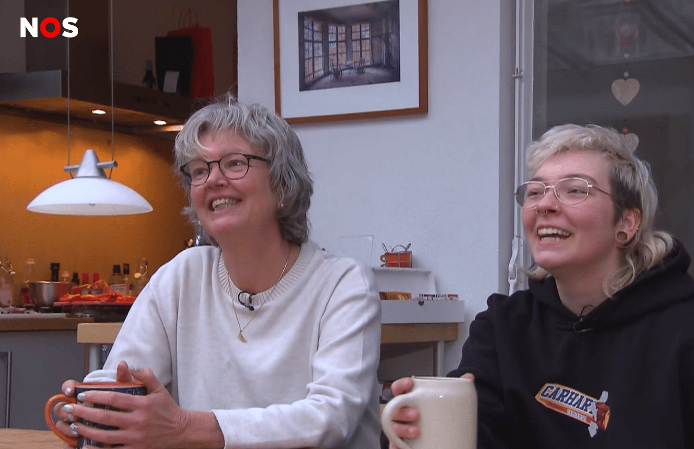 Wietske en Daphne bij NOS